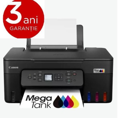 CANON PIXMA G3480BK CISS COLOR INKJET Multifunctional, Format A4, Duplex, Rezolutie; 4800 x 1200dpi, Viteza imprimare mono: 11ipm, color: 6 ipm, Capacitate hartie: 100 coli, Scanner CIS, Rezolutie scanare: 600 x 1200dpi, Viteza copiere: 3.2ipm, copiere