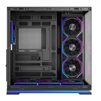 Carcasa ALPHAGEAR Ironclad mark 2, RGB, Mid Tower, Black - Img 2