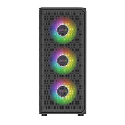 Carcasa PRO GAMING GHOST Mid Tower ARGB Negru - Img 3