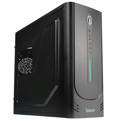 Carcasa SPACER – office - SPCS-OC-CHRONOS Mid Tower NEGRU - Img 5