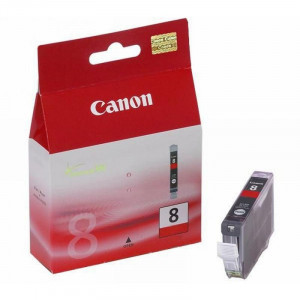 Cartus cerneala Canon CLI-8R, red, capacitate 13ml, pentru Canon Pixma IP4200, Pixma IP4300, Pixma IP4500, Pixma IP5200, Pixma IP5300, Pixma IP6600D, Pixma IP6700D, Pixma MP500, Pixma MP530, Pixma MP600, Pixma MP610, Pixma MP800, Pixma MP810, Pixma