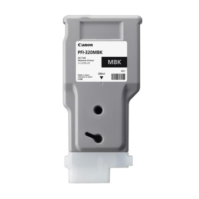 Cartus cerneala Canon PFI-320MBK, matte black, capacitate 300ml, pentru Canon TM 200/205/300/305. - Img 2