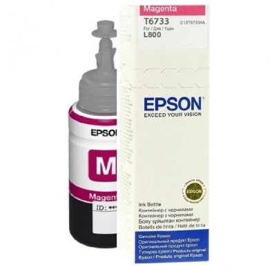 Cartus cerneala Epson T6733, magenta, capacitate 70ml, pentru Epson L800 - Img 2