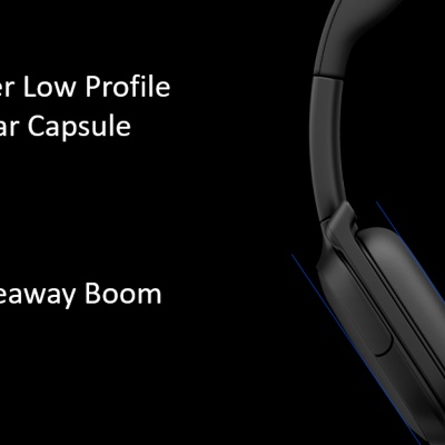 Casti HP Focus 625, Wireless, noise-canceling - Img 2