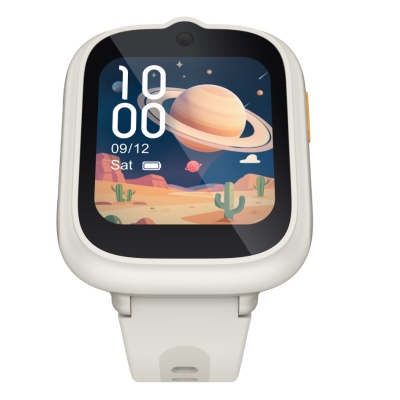 Ceas SmartWatch pentru copii TCL MOVETIME Kids Watch MT48, 1.68", 4G, GPS, IP68 2ATM, Camera 2MP, Lunar Cream - Img 6