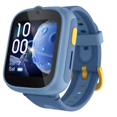 Ceas SmartWatch pentru copii TCL MOVETIME Kids Watch MT48, 1.68", 4G, GPS, IP68 2ATM, Camera 2MP, Galactic Blue - Img 4