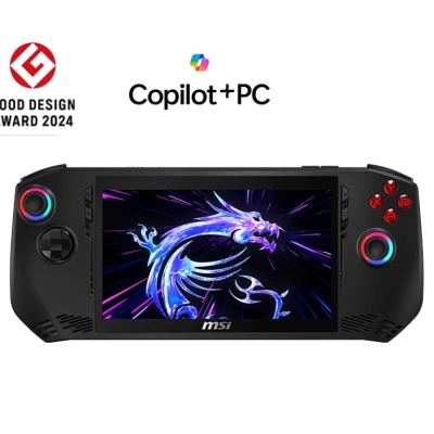 Consola portabila MSI Claw 7 AI+ A2VM, 7" FHD (1920x1080), 120Hz, IPS- Level, Touchscreen, Intel Core Ultra 7 258V, 32GB RAM LPDDR5x-8533, 512GB PCIe GEN4x4 w/o DRAM NVMe, Intel® Arc™ 140V GPU (16GB), 802.11 ax Wi-Fi 6E + Bluetooth v5.3, 2x 2W Speaker,