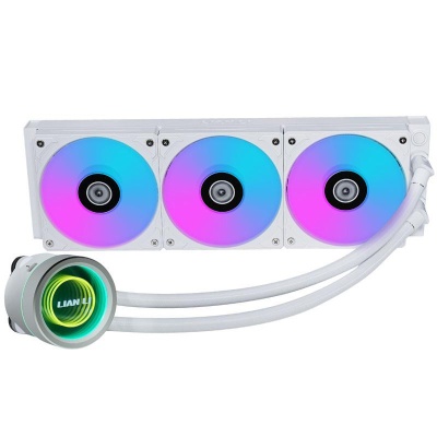 Cooler Lian Li GALAHAD II 360 Trinity ARGB alb - Img 2