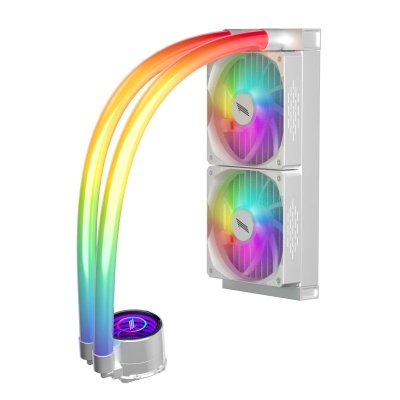 Cooler Procesor 1STPLAYER MOTHRA MT240 INFINITE SPACE ARGB ALB - Img 6