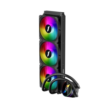 Cooler Procesor 1STPLAYER THUNDERSTORM TS3 360 NEGRU - Img 4