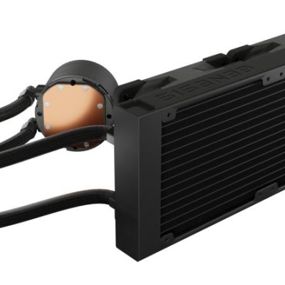 Cooler Procesor GENESIS HYDRIA 240 ARGB NEGRU, dimensiune radiator 276x120x27mm, 2 ventilatoare ARGB, Viteza ventilatoare: 500-1550 RPM, Airflow ventilatoare: 80 CFM, Suport AMD: AM4/AM5, suport INTEL: LGA 1151/1156/1150/1200/1700/1851 - Img 10