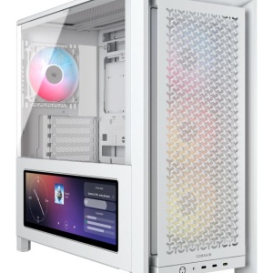 CR CASE 4000D LCD RS ARGB Premium Mid-Tower White