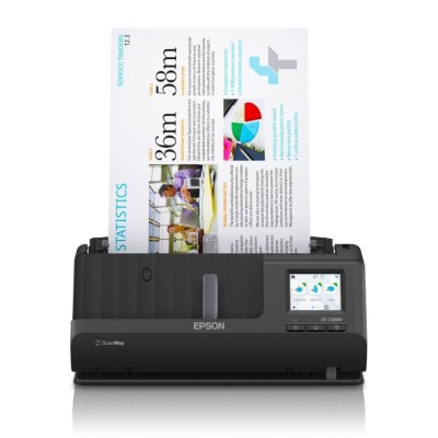 EPSON ES-C380W A4 Compact Network Sheetfed Scanner, PC-FREE scan, Rezolutie optica: 600 x 600 DPI, Sursa lumina: ReadyScan LED technology, Viteza scanare:30ppm, Capacitate ADF: 20 coli, Volum scanare: 3500 pagini/zi, Duplex, Formate: BMP, JPEG, TIFF, - Img 5