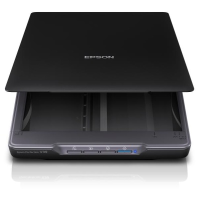 EPSON V39II Perfection A4 scanner, Tip scanner: Flatbed, Rezolutie: 4.800 DPI x 4.800 DPI, dimensiuni scanare: 216 x 297mm, Formate hartie: A4 (21.0x29.7 cm), Color Depth: Input: 48 Bits Color , Output: 24 Bits Color, Senzor: CIS, Sursa lumina: LED, - Img 6