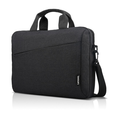 Geanta laptop Lenovo Casual Toploader T210, 15.6", Black, rezistent la apa, compartiment accesorii, compartiment laptop captusit, Material: Textil, Dimensiuni externe: 362 x 22 x 250 mm, Greutate: 465g - Img 2