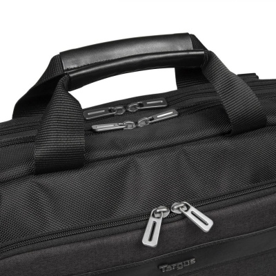 Geanta laptop Targus CitySmart, pentru laptopuri de 15.6" sau mai mici, material poliester, dimensiuni: 41 x 9 x 37 cm, dimensiune compartiment laptop: 38.7 x 2.5 x 26.5 cm, greutate 0.83 kg, negru - Img 3