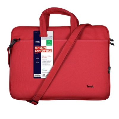 Geanta laptop Trust Bologna Eco 16", rosu - Img 12