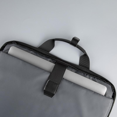 Geanta notebook Serioux, SMART TRAVEL ST9610, dimensiuni 43 x 11 x 30cm, rezistent la apa, compartimente multiple, compartimet laptop pana la15.6", bretea spate pentru prindere troller, curea de umar ajustabila ,material poliester - Img 5