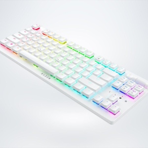 KB RAZER DEATHSTALKER V2 PRO TKL (RED SWITCH) - WHITE - US Layout - Img 2