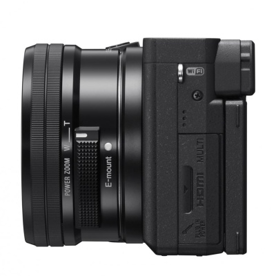 Kit SONY Alpha A6400 Mirrorless 24.2MP, ISO 32000 (Extins: 102400), 1/4000s, 4K @30fps, SD/SDHC/SDXC, Rafala 11cps, WiFi/Bluetooth/NFC, Senzor APS-C, Montura Sony E, Obiectiv 16-50mm, F3.5-5.6 - Img 6