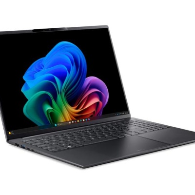 Laptop Consumer Acer Swift Go 16 AI, cu procesor Intel Core Ultra 7 355, 16'' OLED, 16 GB LPDDR5x, 512 GB, Intel, Windows 11 Home, 2 ani Garantie
