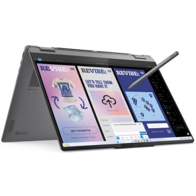 Laptop Consumer Lenovo Yoga 7 16ILL10, cu procesor Intel Core Ultra 7 258V, 16'' OLED Touch, 32 GB LPDDR5x, 1 TB SSD, Intel Arc 140V, Windows 11 Pro