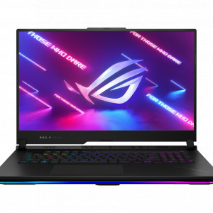 Laptop Gaming ASUS ROG Strix SCAR 17, G733PZ-LL026W, R9-7945HX, 17.3-inch, WQHD (2560 x 1440) 16:9, 240Hz, (RTX 4080), AMD Radeon G raphics, 16GB DDR5-4800 SO-DIMM *2, 2TB PCIe 4.0 Performance , MUX Switch + Optimus, IPS-level, 300nits, anti-glare