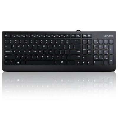 Lenovo 300 USB Combo Keyboard & Mouse, Senzor mouse: Optic, Rezolutie (dpi): 1600 dpi, Tipul conexiunii: USB, Lungime/Tip cablu: 1.80m, Culoare: Negru, Dimensiune: Mouse - 34 mm (1,33 inchi), tastatură - 20 mm x Mouse - 63 mm (2,44 inchi), tastatură - - Img 7