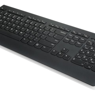 Lenovo 4X30H56854. Keyboard form factor: Full-size (100%). Keyboard style: Straight. Connectivity technology: Wireless, Device interface: RF Wireless, Keyboard layout: QWERTZ, Recommended usage: Office. Product colour: Black