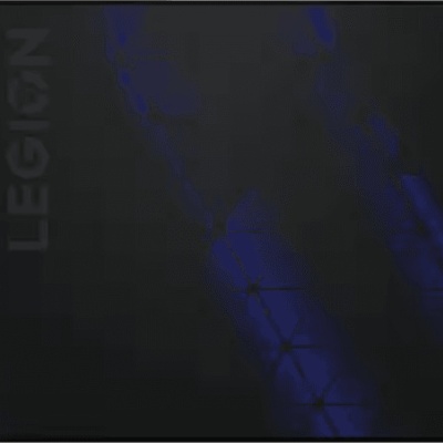 Lenovo Mouse pad Legion Gaming Control L, material: Textil cu baza cauciucata, dimensiuni: 450 x 400 x 2 mm, culoare: Negru - Albastru, greutate: 243 g