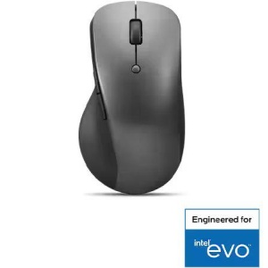 Lenovo Professional Bluetooth Rechargeable Mouse, Color Storm grey, Cable Length/Type USB-A to USB-C Charging Cable, length 50 cm (19.7 inches), Battery Life Up to 3 months in single charge (may vary based on usage), DPI - Three-stage DPI setting (800,