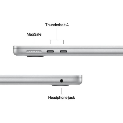 MacBook Air 13.6" Retina/Apple M5 (CPU 10-core, GPU 10-core, NeuralEngine16-core)/24GB/512GB - Silver - INT KB (No Adapter) - 2026 (CTO from MDH74RO/A) - Img 4