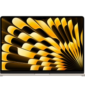 MacBook Air 15.3" Retina/Apple M4 (CPU 10- core, GPU 10- core, Neural Engine 16- core)/16GB/512GB - starlight - INT KB (2025)