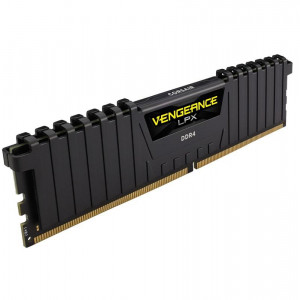 Memorie RAM Corsair Vengeance LPX Black, DIMM, DDR4, 16GB (2x8GB), CL16, 2400MHz
