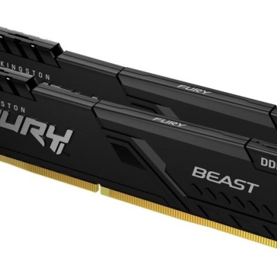 Memorie RAM Kingston DDR4 16GB 3200Mhz CL16 1.35V Dual Channel Kit Fury Beast Black XMP - Img 4