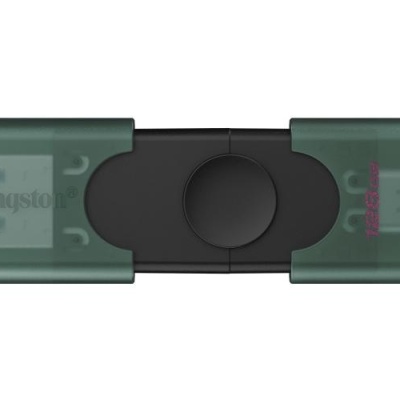 Memorie USB Flash Drive Kingston 128GB USB 3.2 USB-A USB-C DT Elite G2