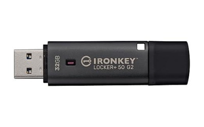 Memorie USB Flash Drive Kingston 32GB IronKey Locker+ 50 G2
