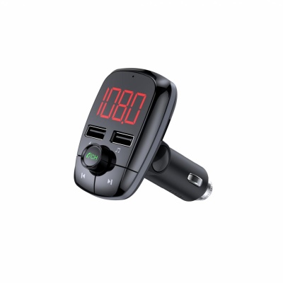 Modulator FM Serioux ABFM50, Bluetooth 5.0 , raza actiune de până la 5 m, voltaj intrare: 1x DC 12V/24V ,2 porturi USB: 1x USB DC5V 2.4A Max 1 x USB audio (pana la 32 GB), slot MicroSD (pana la 32 GB), format muzica: MP3/WMA/WAV, frecvența FM: 87.5MHz - - Img 3