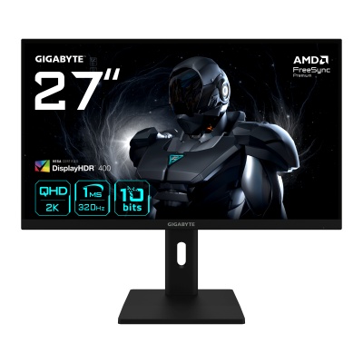 Monitor Gaming Gigabyte G27Q3, 27", 2560 x 1440 pixeli, Black, 3 ani Garantie