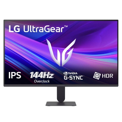 Monitor LG 27" 27G411A-B.AEU, Diagonal (inch): 27, Diagonal (cm): 68, Aspect ratio: 16:9, Panel: IPS, Resolution: 1920x1080, Refresh Rate: 144Hz, Response time GtG: 5ms, Response time MPRT: 1ms, Brightness (max): 250 cd/m², Contrast (static) : 1500:1,
