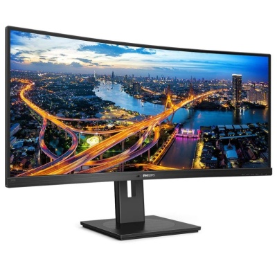 Monitor Philips 34" 345B1C/00, Curvature: 1500R, Diagonal (inch): 34, Diagonal (cm): 86, Aspect ratio: 21:9, Panel: VA, Resolution: 3440x1440, Refresh Rate: 100Hz, Response time GtG: 5ms, Brightness (max): 300 cd/m², Contrast (static) : 3000:1, Contrast - Img 9