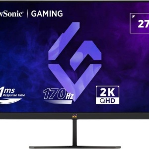 Monitor ViewSonic 27" VX2758A-2K-PRO, Diagonal (inch): 27, Diagonal (cm): 69, Aspect ratio: 16:9, Panel: IPS, Resolution: 2560x1440, Refresh Rate: 170Hz, Response time MPRT: 1ms, Brightness (max): 300 cd/m², Contrast (static) : 1000:1, Contrast
