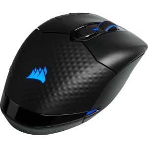 Mouse gaming DARK CORE WIRELESS, 8 butoane progamabile, 18k DPI, autonomie baterie 50 ore lightning off, negru - Img 3