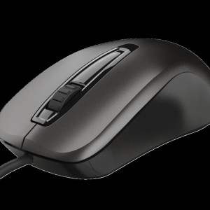 Mouse Trust Carve, USB Mouse, negru