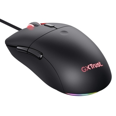 Mouse Trust GXT981 Redex cu fir, USB 2.0, 10000 DPI, negru - Img 4