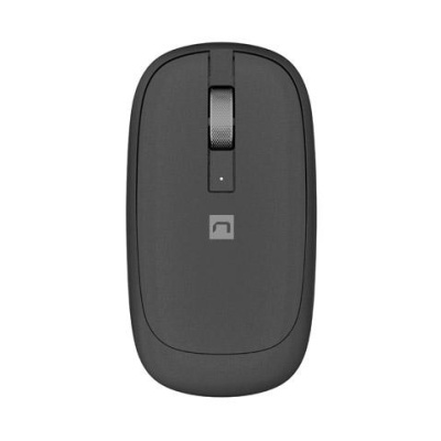 Mouse wireless Natec Lark, rezolutie 400DPI, 3 butoane, baterii 1x AA, negru