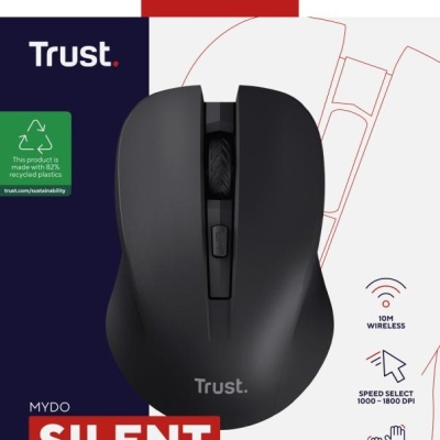 Mouse Wireless Trust Mydo, DPI:1000-1800, negru - Img 11