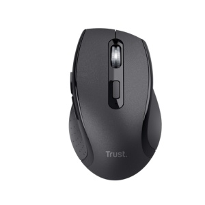 Mouse wireless Trust Sura, senzor optic, rezolutie maxima 1600 DPI, negru