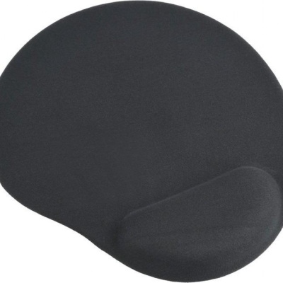 Mousepad Gembird, cauciuc si gel, 240 x 220 x 4mm, negru