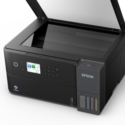 Multifunctional inkjet color Epson EcoTank CISS L6360, dimensiune A4 (Printare,Copiere, Scanare), printare borderless, viteza 33ppm alb-negru, 20ppm color, rezolutie 4800x1200 dpi, alimentare hartie 250 coli, duplex automat ,scanner CIS rezolutie - Img 5